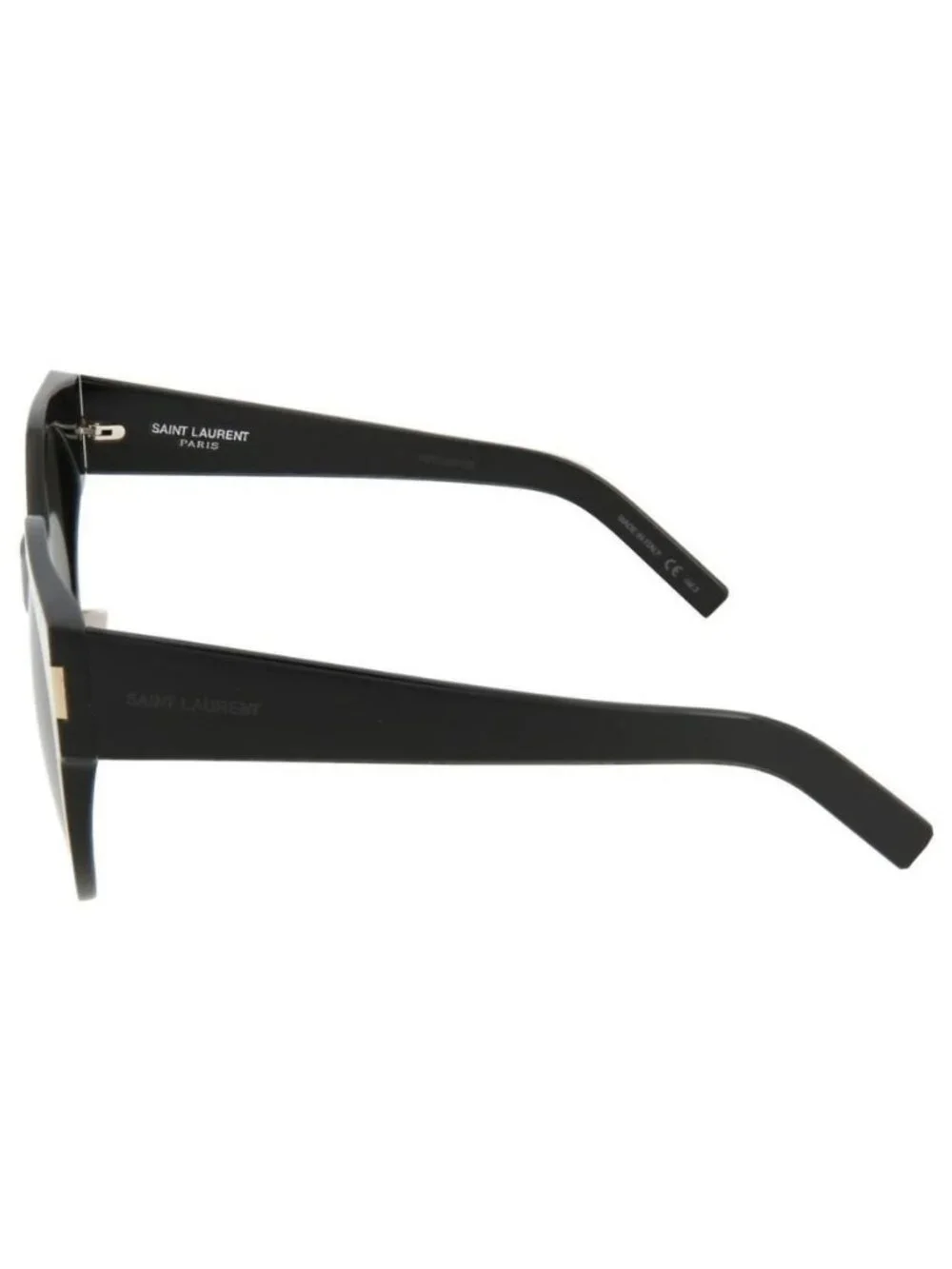 New Saint Laurent Womens Round/Oval Black Black Grey Fashion Designer Sunglasses